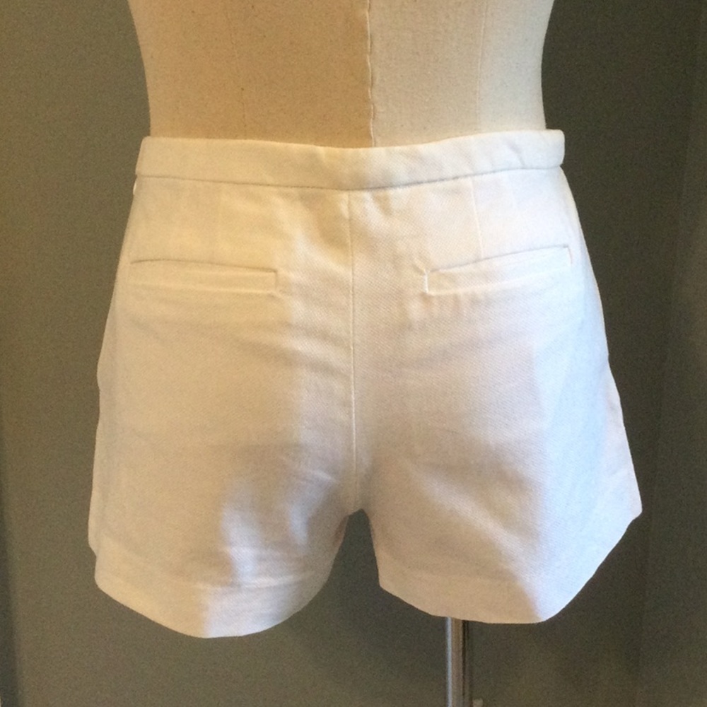 J Crew shorts. White. Sz 4 - Picture 2 of 5